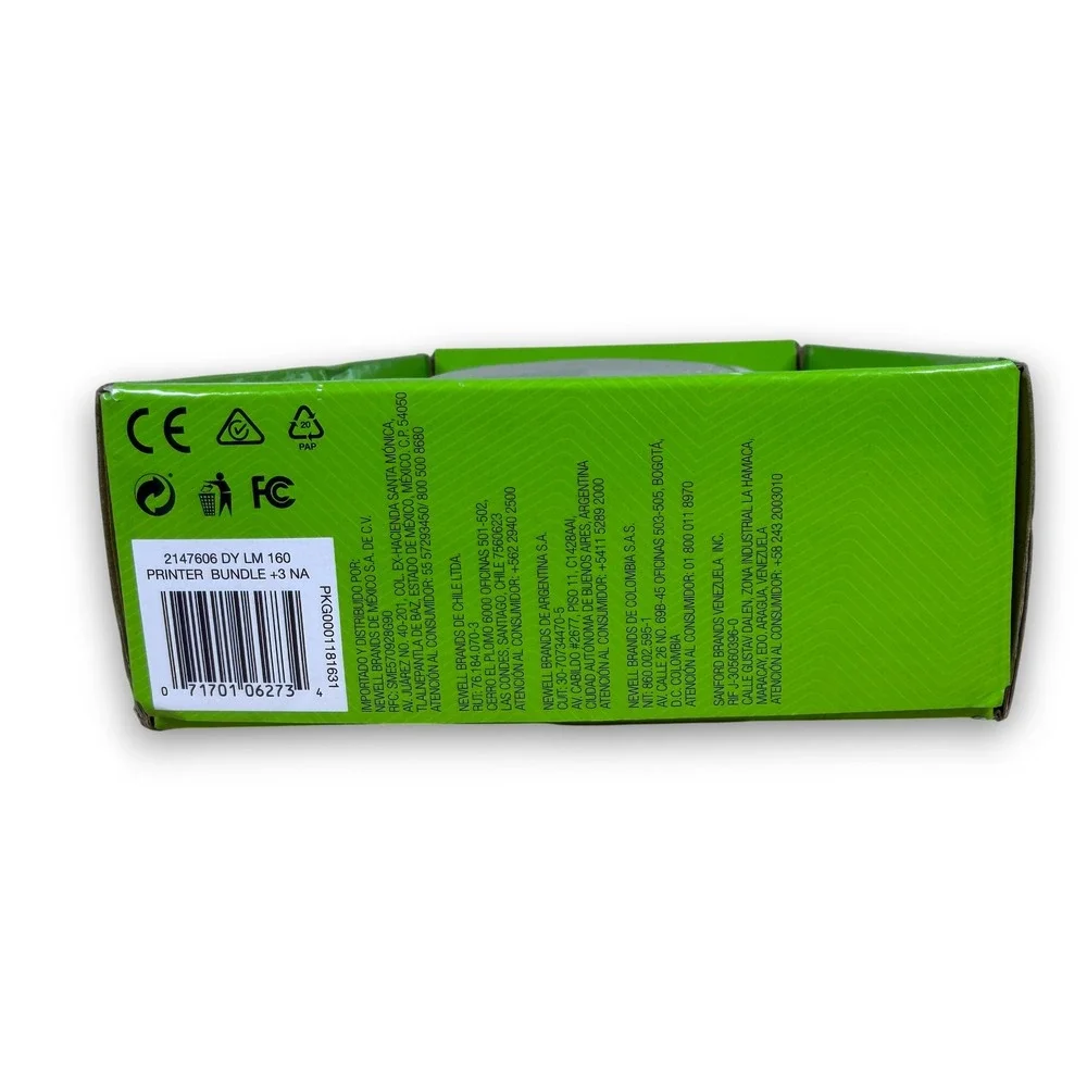 DYMO LabelManager 160 Portable Handheld Label Maker Value‎ Pack with 3 D1 Tapes